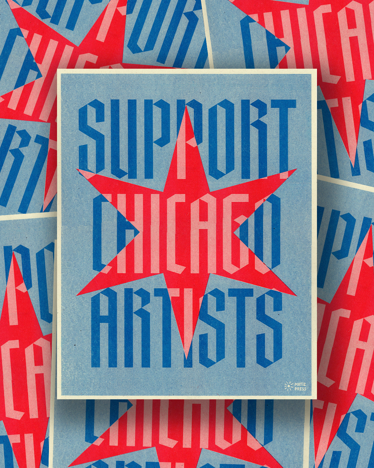 Support Chicago Artists Print