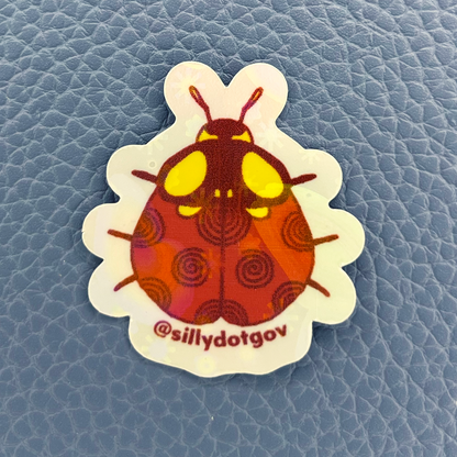 Silly Bugs Holographic Sticker PACK | 10 STICKERS - 8