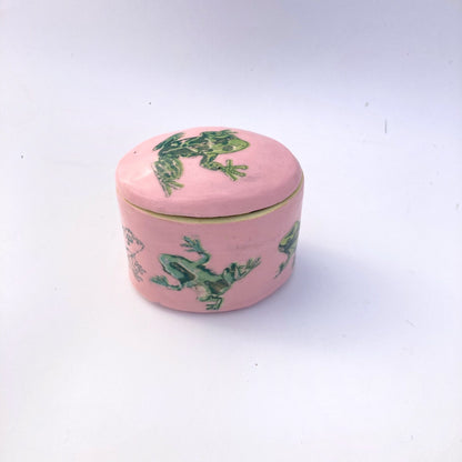 frog trinket box - 1