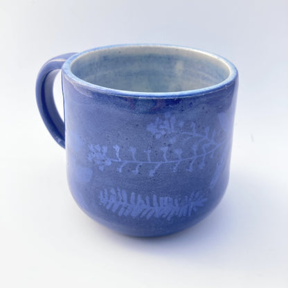 northern michigan flora screenprinted mug - 1