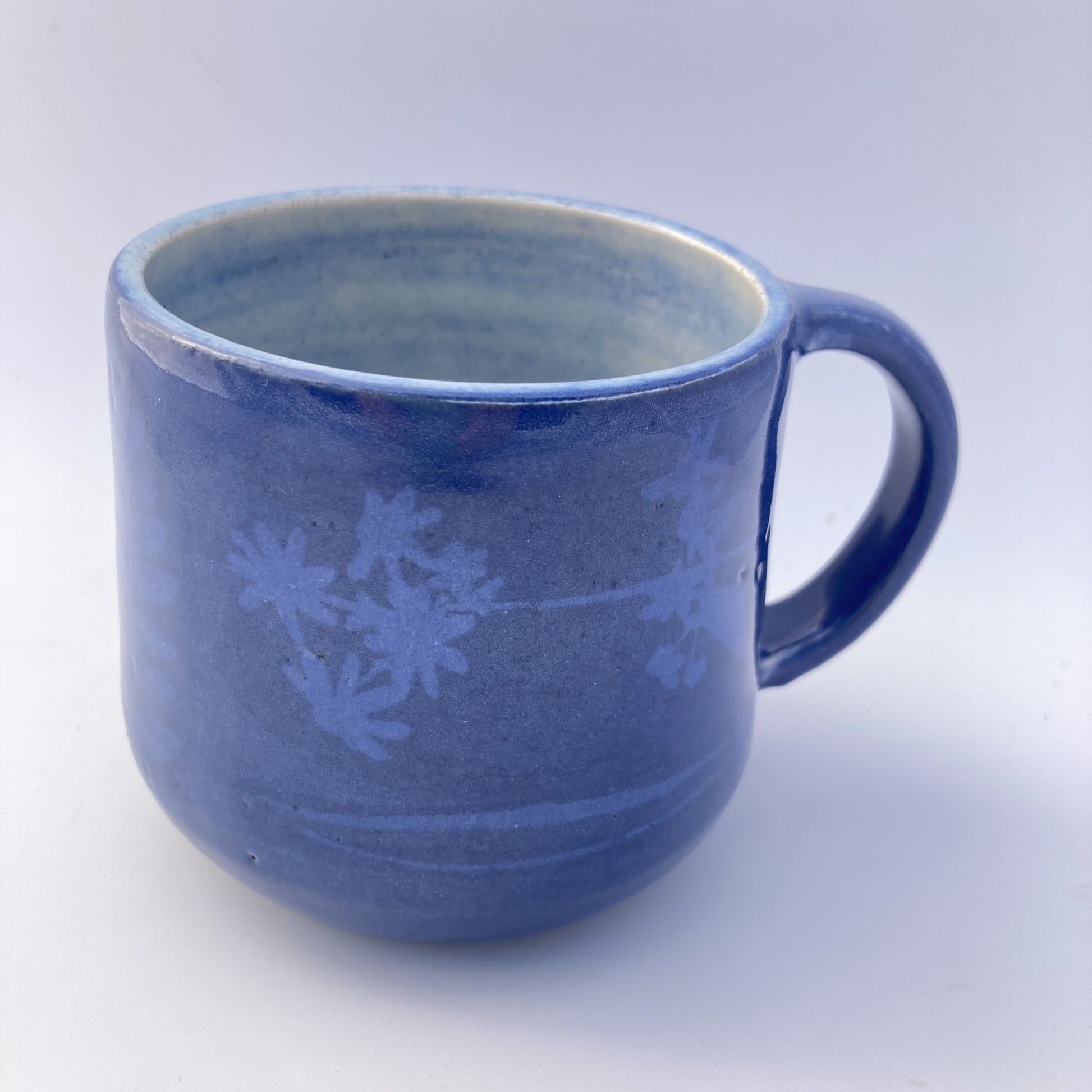 northern michigan flora screenprinted mug - 2