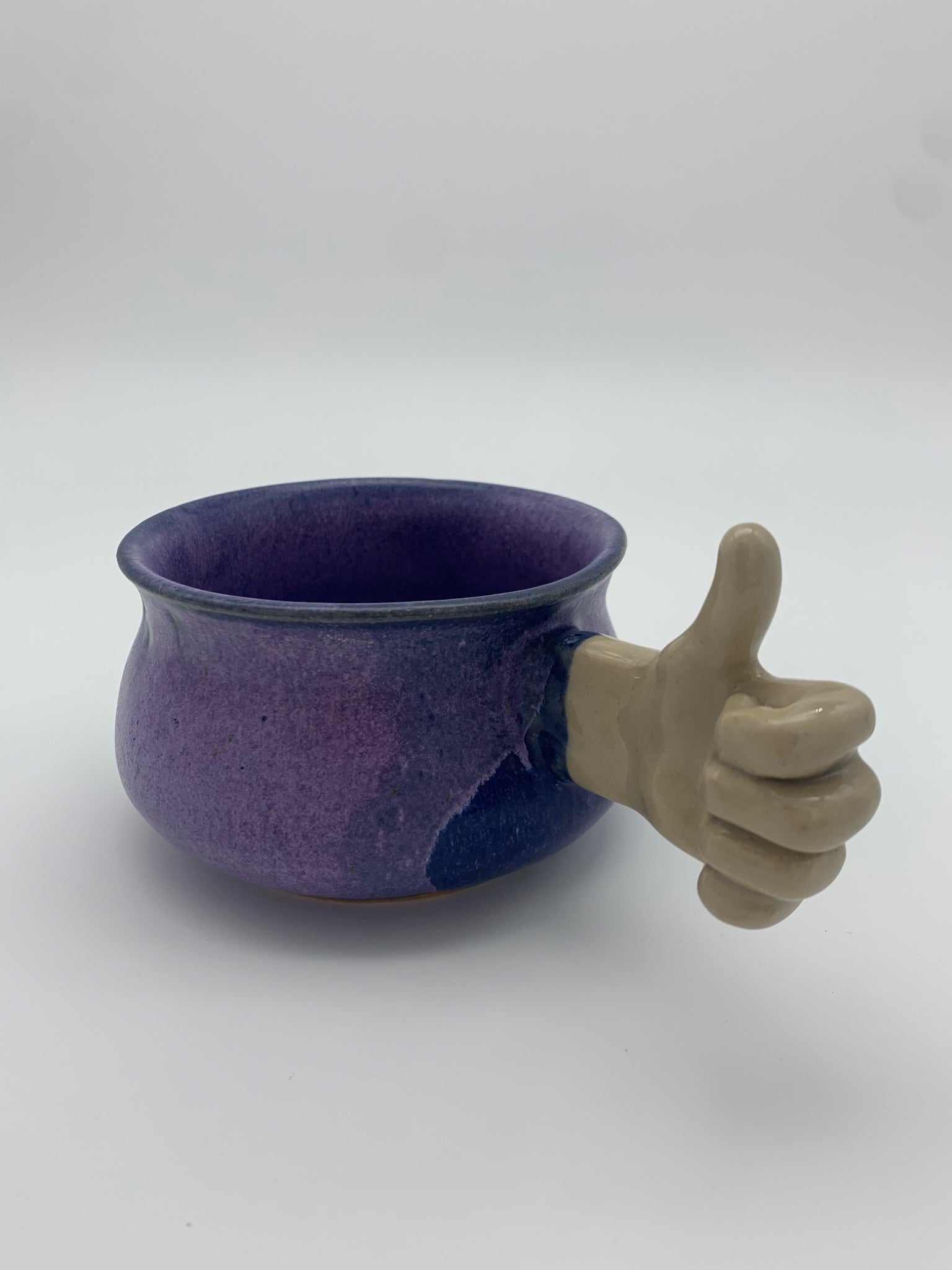 Purple Thumbs Up Mug - 1