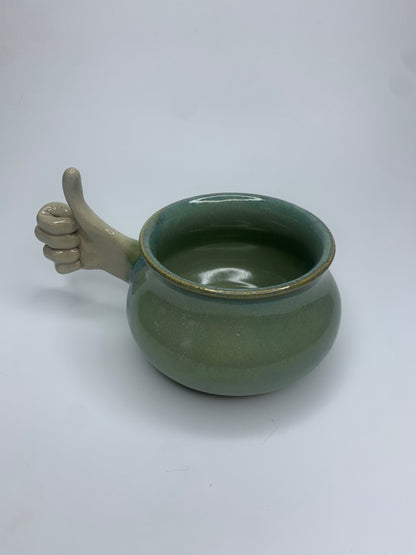 Green Thumbs Up Mug - 1