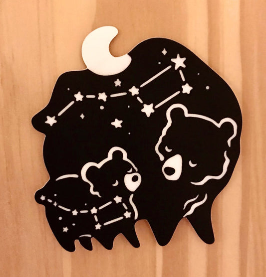 Ursa Glow-in-the-Dark Sticker - 1