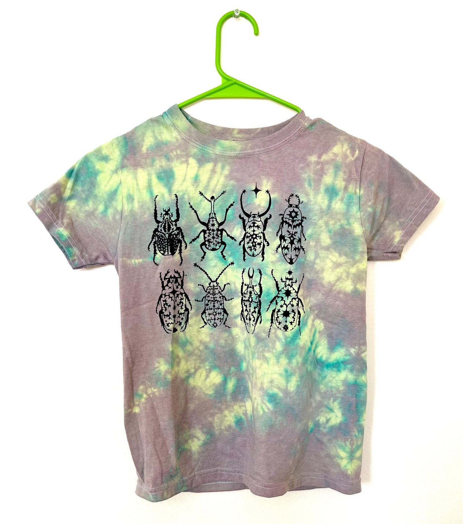 dyed/bleached bug shirt - 1