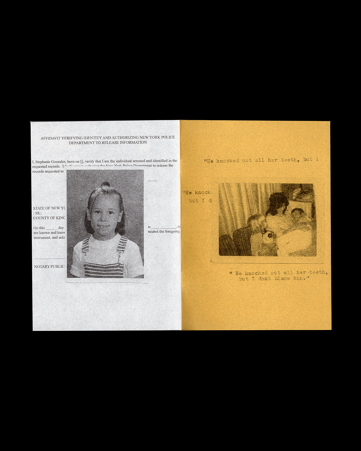All I Heard Were Stories – Zine