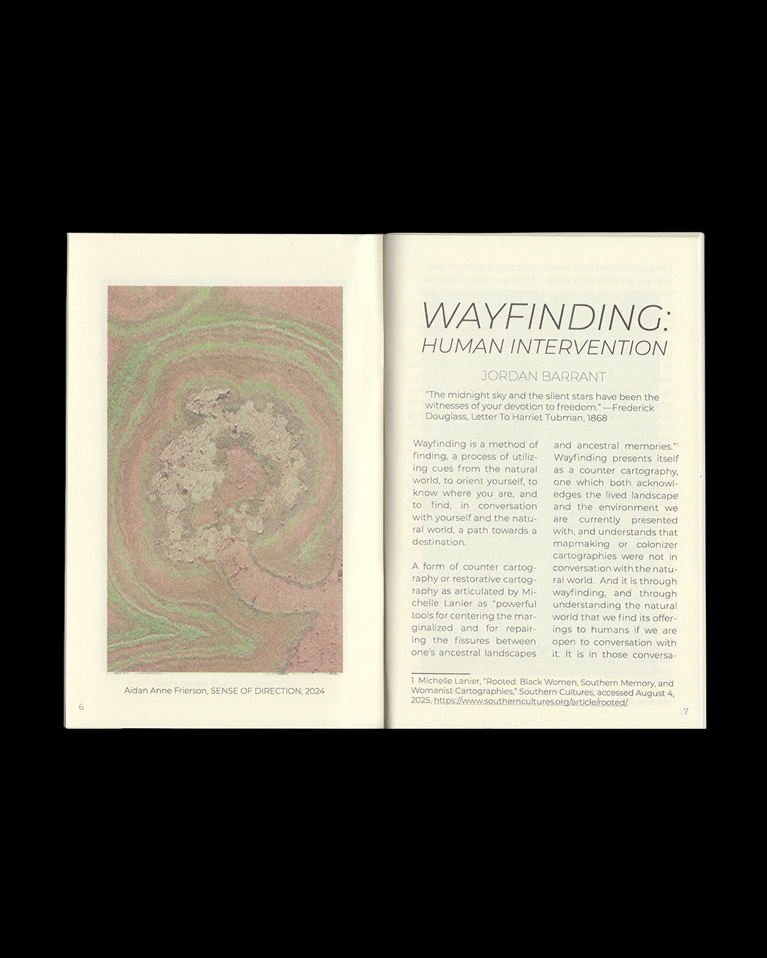 Wayfinding: Human Intervention — Exhibition Catalog / Zine