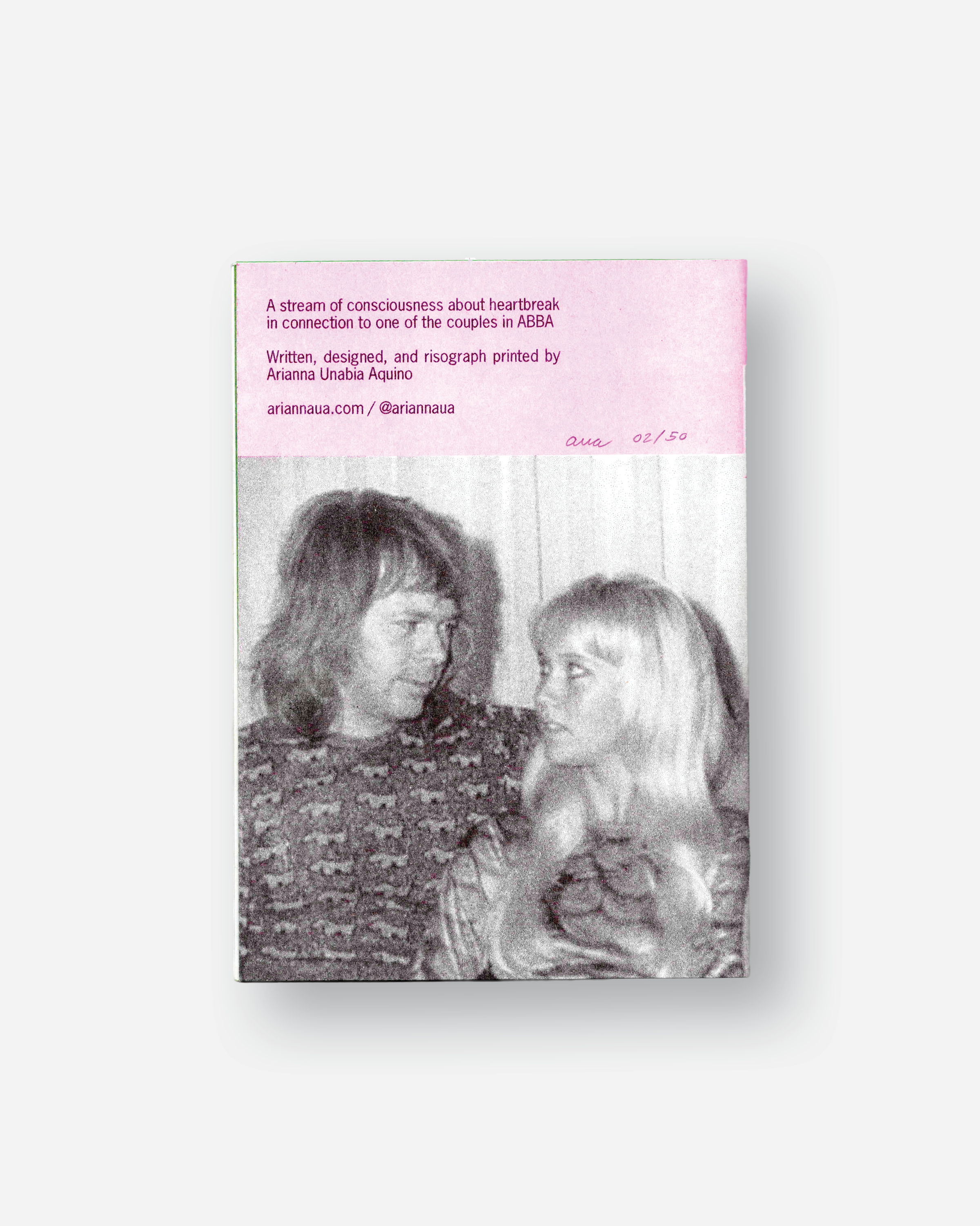 Parasocial Thoughts About Agnetha and Bjorn - Zine